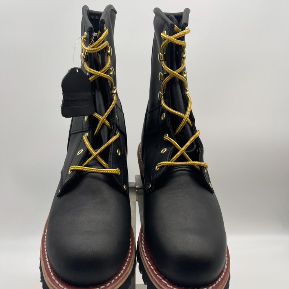 Logger/ Riding Leather Upper Men's Boots NWT Sizes Available - Picture 11 of 11